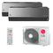 Мультисплит система на 2 комнаты LG AC09BK.NSJR x 2 / MU2R17.U13