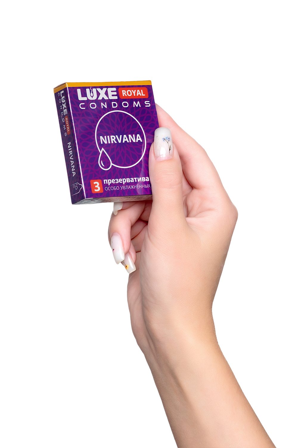 Презервативы Luxe, royal, nirvana, 18 см, 5,2 см, 3 шт.