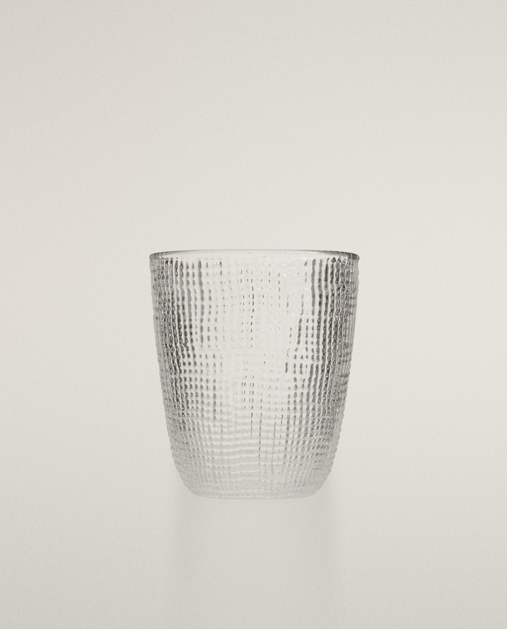 Zara Home стакан из стекла, цвет прозрачный, 10 см · 2296/401
