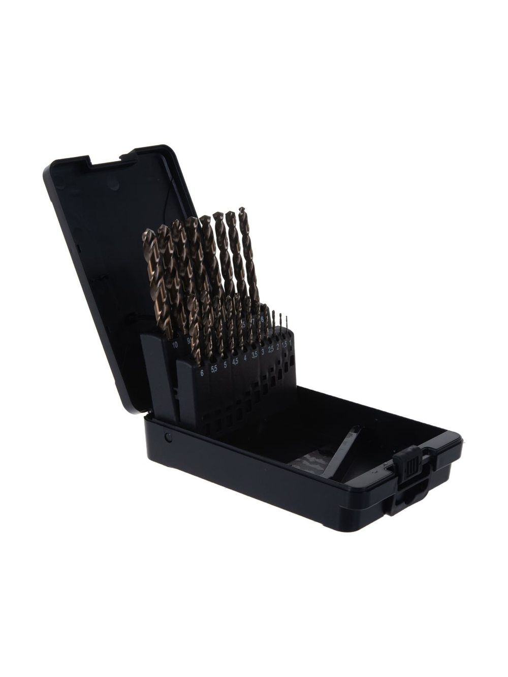 Набор сверл по металлу HSS-Co (19 шт; 1-10 мм) Inforce 11-01-326