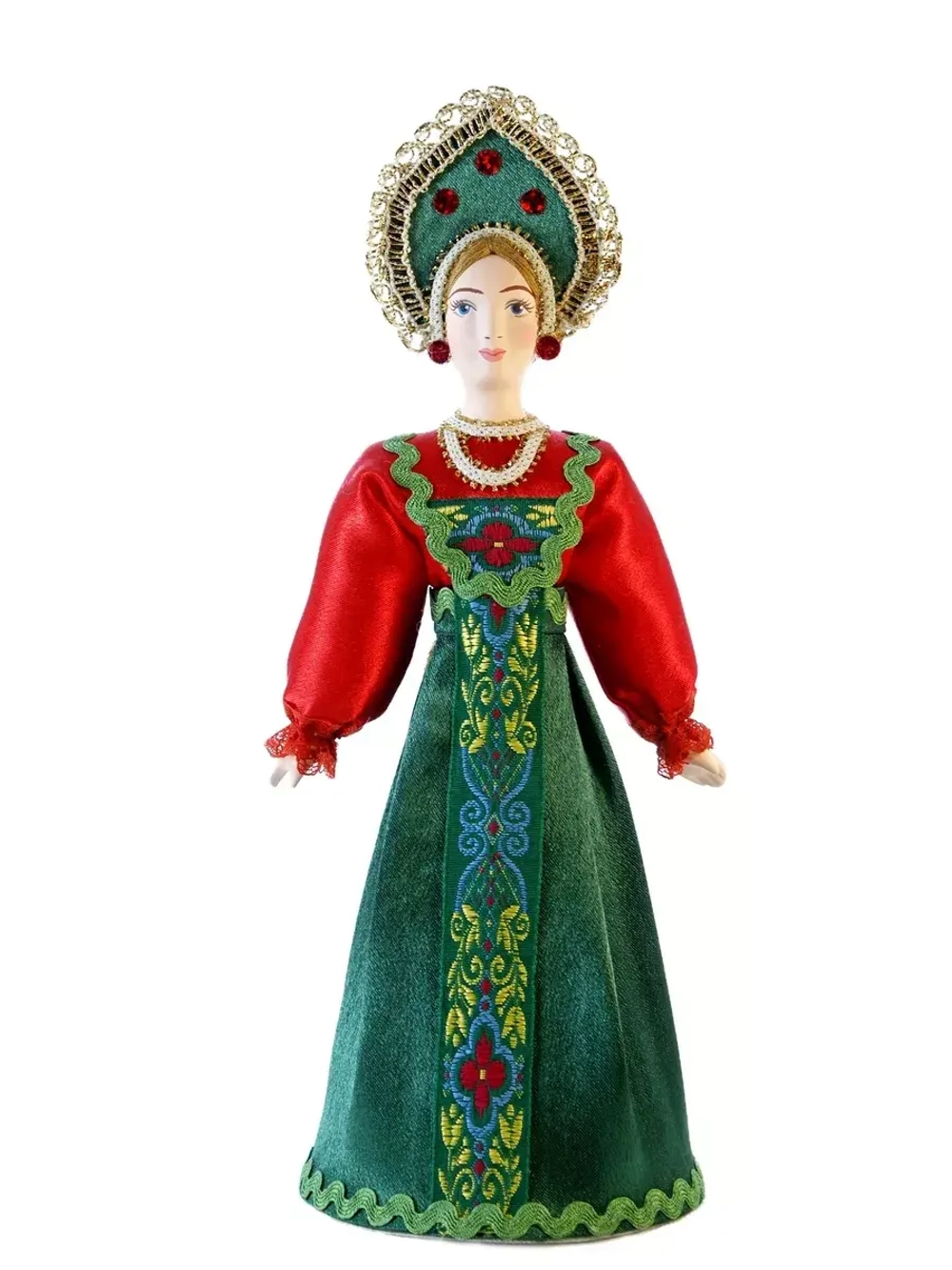 Кукла коллекционная Костромичка в праздничном костюме