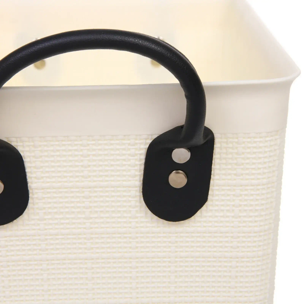 Корзина - органайзер для хранения «СТЭНТ», цвет белый, 35.5*23.5*20.5см