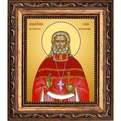 Илия (Бажанов) Касимовский священномученик. Икона на холсте.