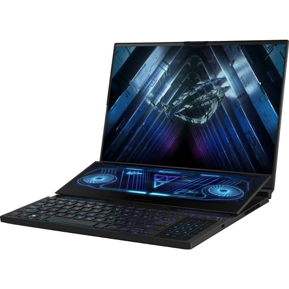 Ноутбук Asus ROG Zephyrus Duo GX650PY-NM083W, Ryzen 9 7945HX, 32Gb, SSD2Tb, RTX4090 16Gb, 16" IPS WQXGA (2560x1600) Win11 Home, black