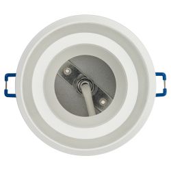 Встраиваемый светильник под лампу GX53 ЭРА DK114 WH белый