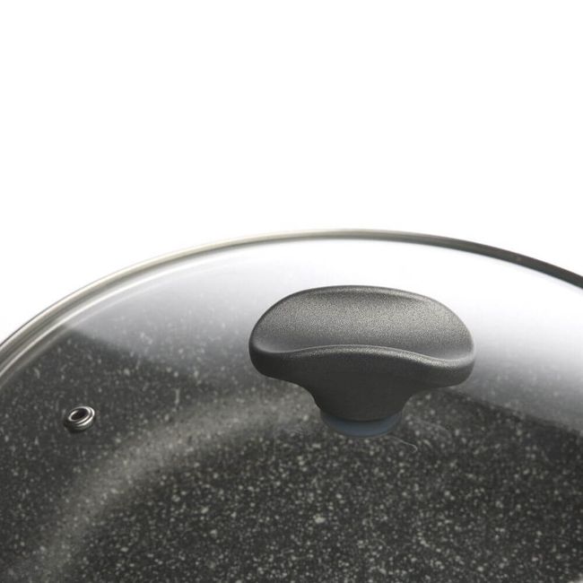 Глубокая сковорода с крышкой TVS Delizio Induction