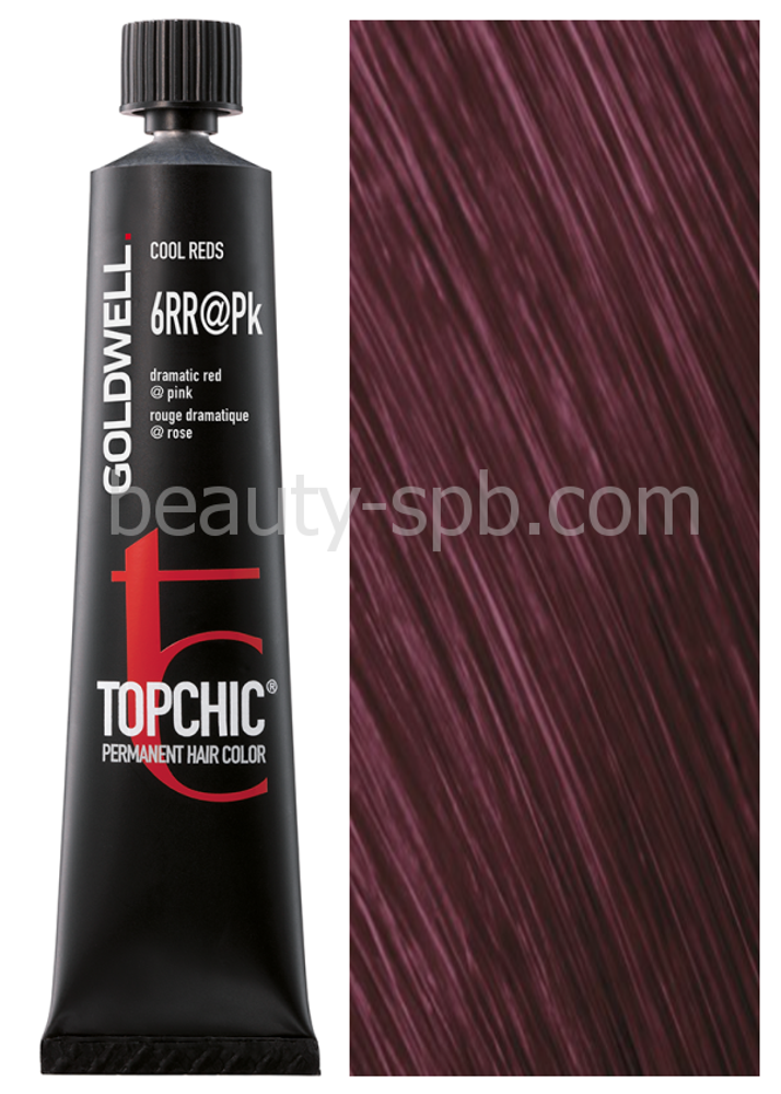 Goldwell Topchic 6RR@Pk волнующий красный с розовым сиянием 60 мл