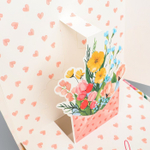 Коробка складная «Расцветай», 26 х 26 х 8 см