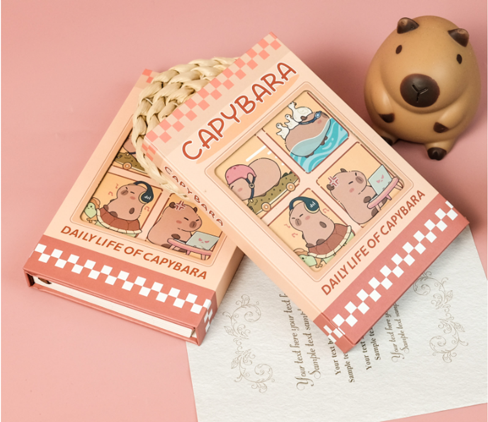 Блокнот "Capybara Life" 168х110мм