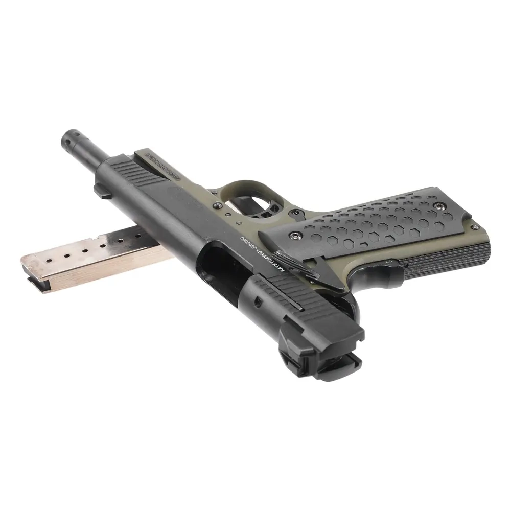 Пистолет сигнальный KURS К1911 Classic 10ТК, хаки