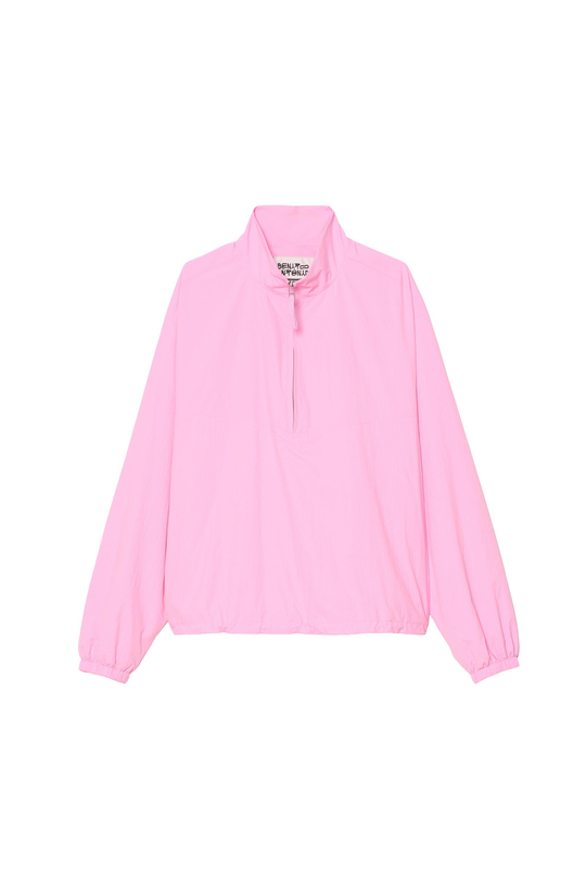 ZARA X BENITO ANTONIO ВЕТРОВКА СВОБОДНОГО КРОЯ, РОЗОВЫЙ