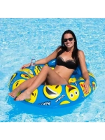 Надувное кресло с подстакан. Emoji Gang Pool