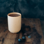 Деревянный стакан из кедра для чая, кваса и прочих напитков C45