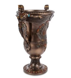 Veronese WS-668 Ваза в стиле Ар-деко «Египетские богини»