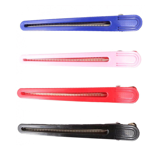 Hairway Зажим для волос 42036, 100 мм, 12 шт/уп