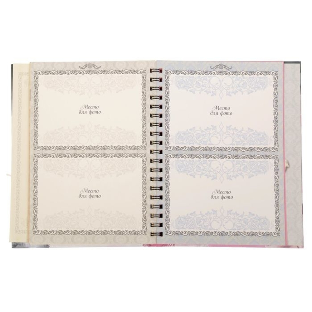 1788753 Ежедневник-смешбук на гребне "Крещение нашей доченьки", твёрдая обложка, 30 страниц