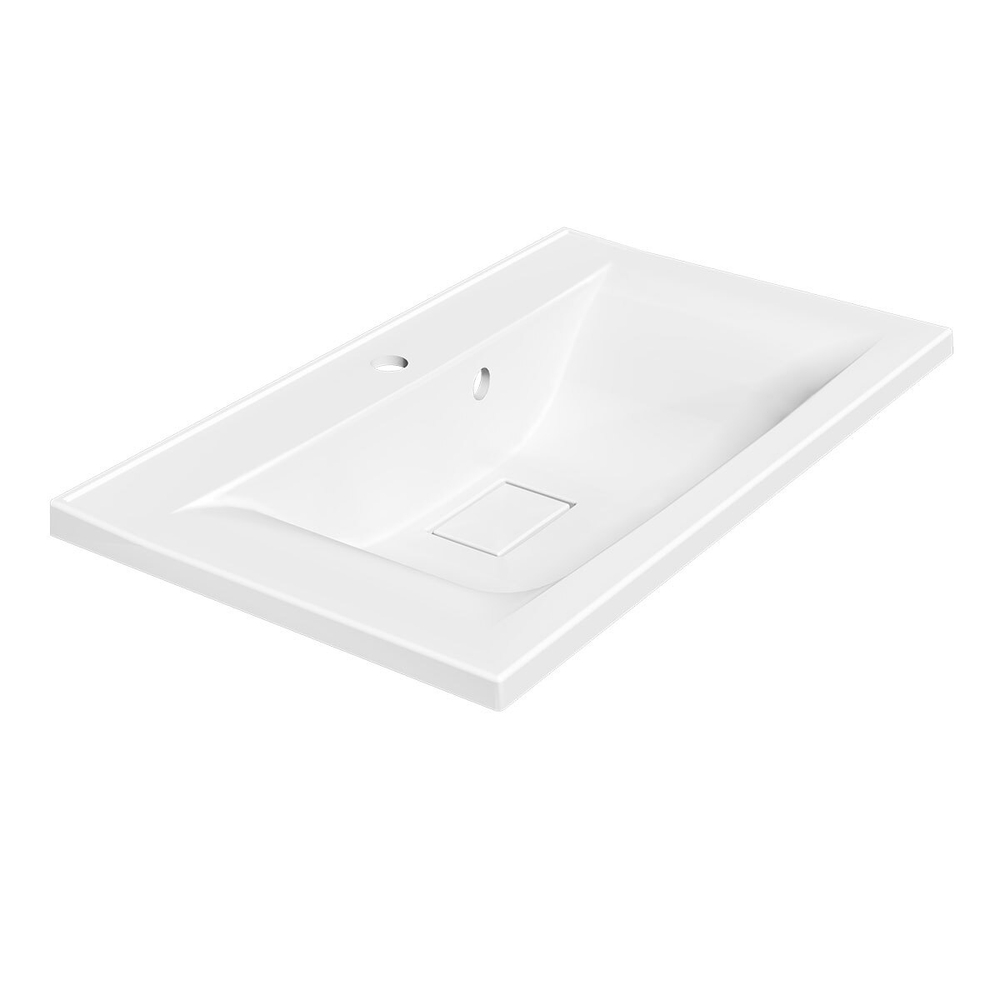Раковина VCB-3M750W из искусственного камня, цвет белый, , шт