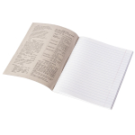 Тетрадь предметная "Русский язык" А5 36л., со справочным материалом, скрепка, мелованный картон (эконом), блок офсет, Alingar "Космическая фантазия"