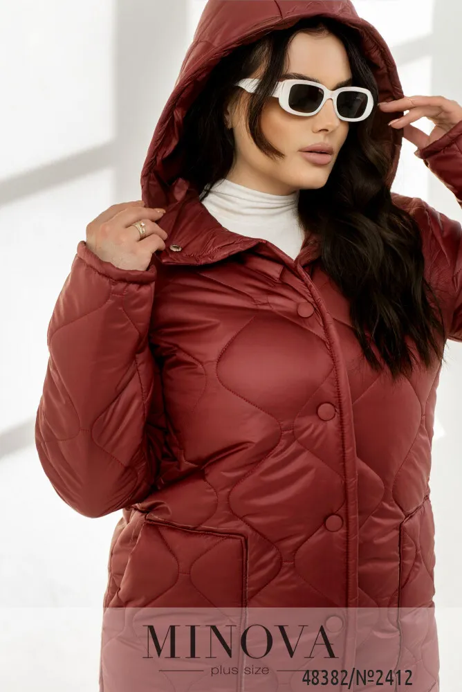 Куртка 2412-бордо Minova