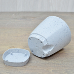 Горшок цветочный Amsterdam 0,65л D110мм, светлый камень