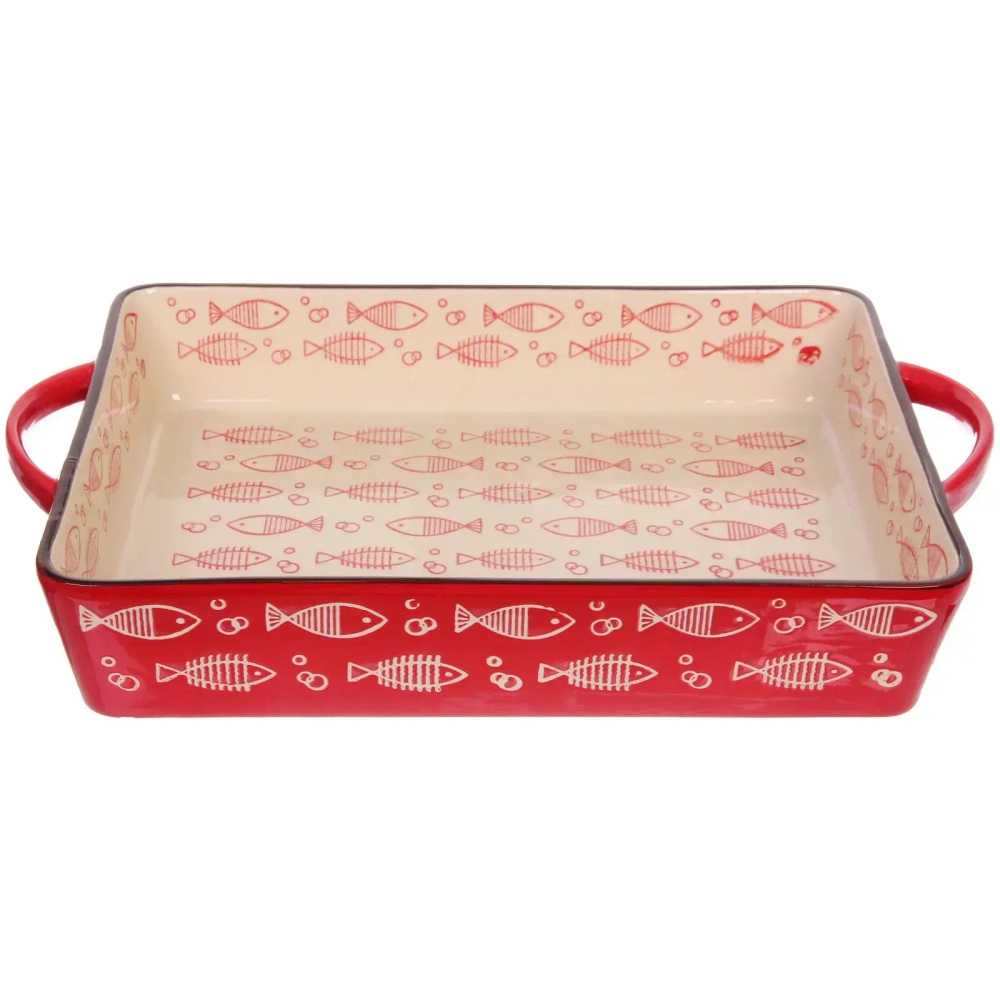 Форма керамическая для запекания «Small fish» 38*24*6см