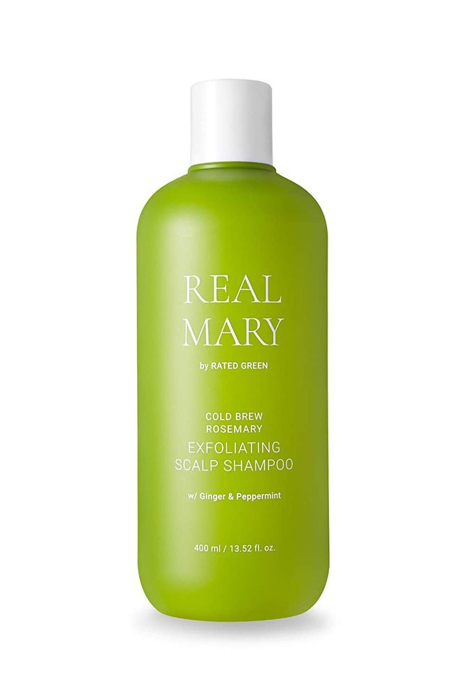 Rated Green Real Mary Cold Brew Rosemary Exfoliating Scalp Shampoo w/ Ginger Peppermint 400ml