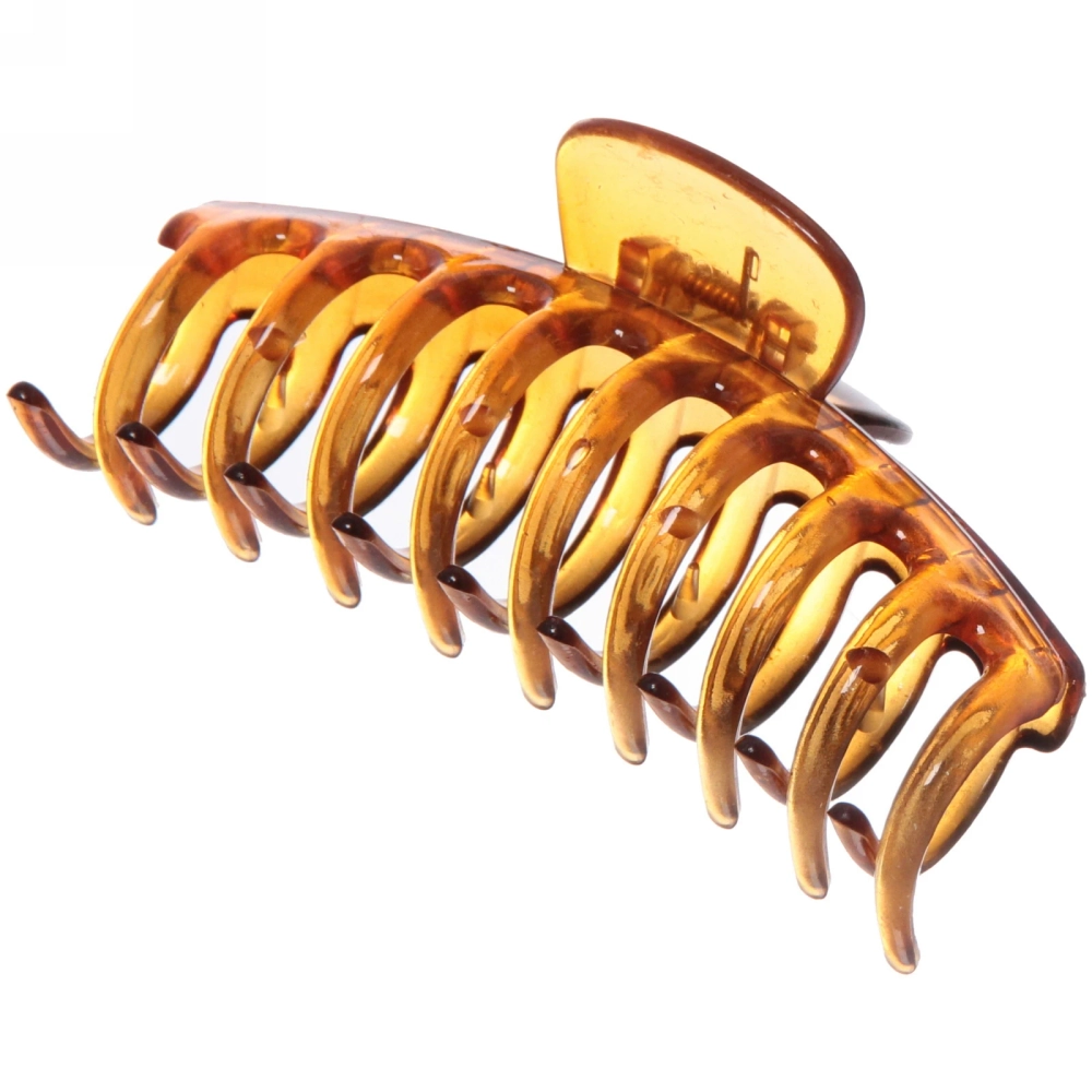 Заколка-краб для волос на блистере «Diana Collection - Liza», микс 6 цветов, 11*5см