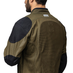 Куртка мужская текстильная Royal Enfield, цвет - оливковый, размер - L, арт. RRGJKK000009 (JKSS19R01OLIVE)