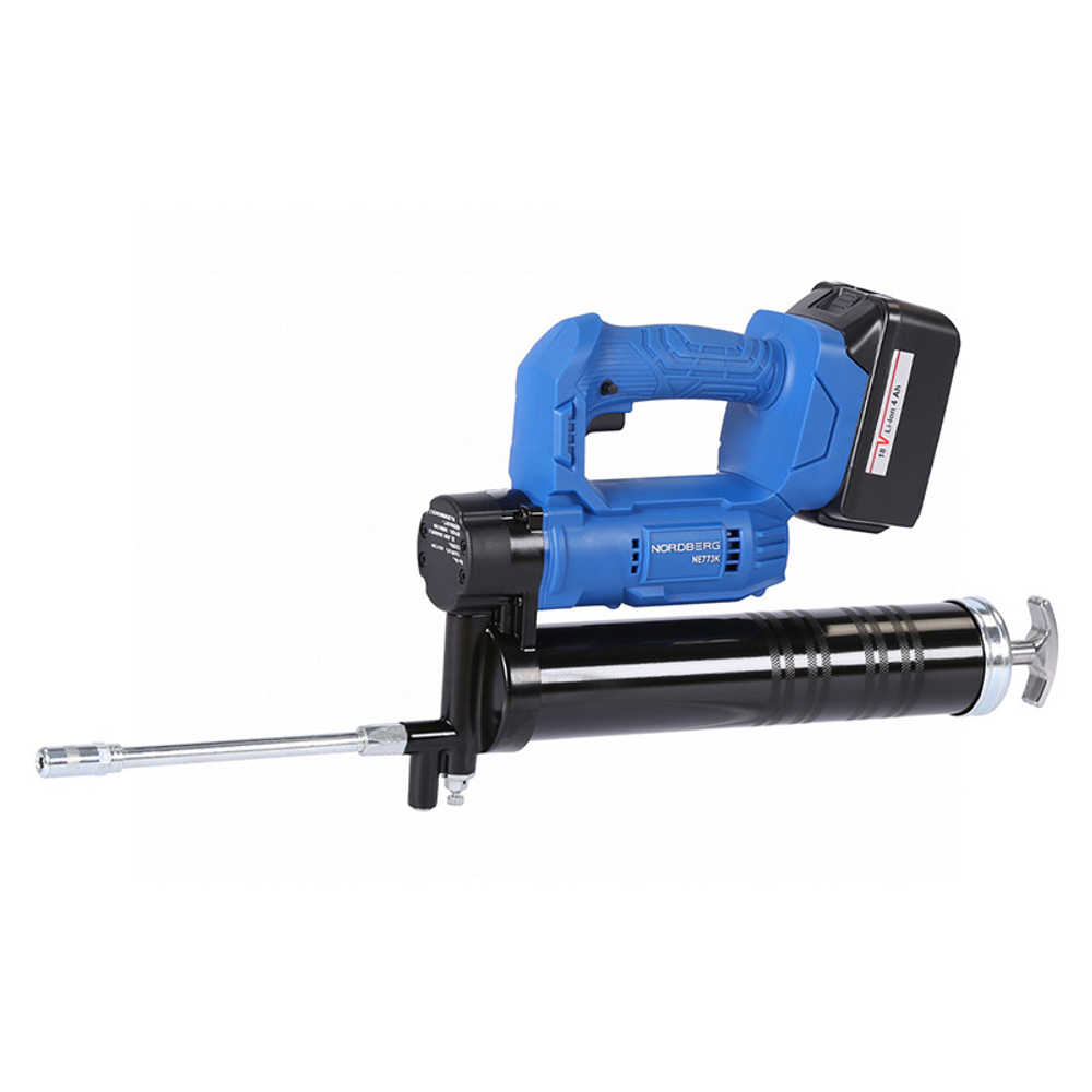 NORDBERG (NE773K) Шприц аккумуляторный для густой смазки, 420 мл