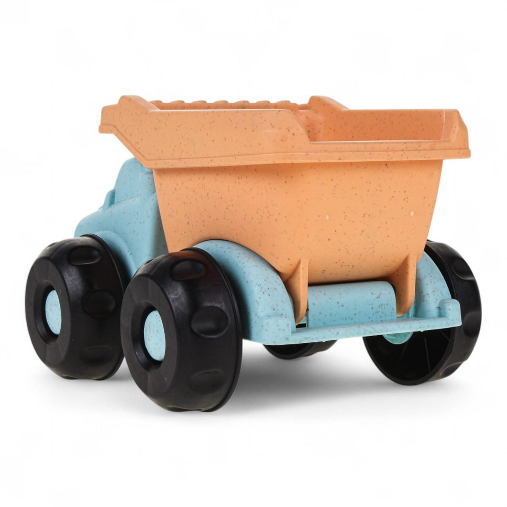 Набор для игры в песок с машиной, совок,грабли,3 формочки,сет.M2-607