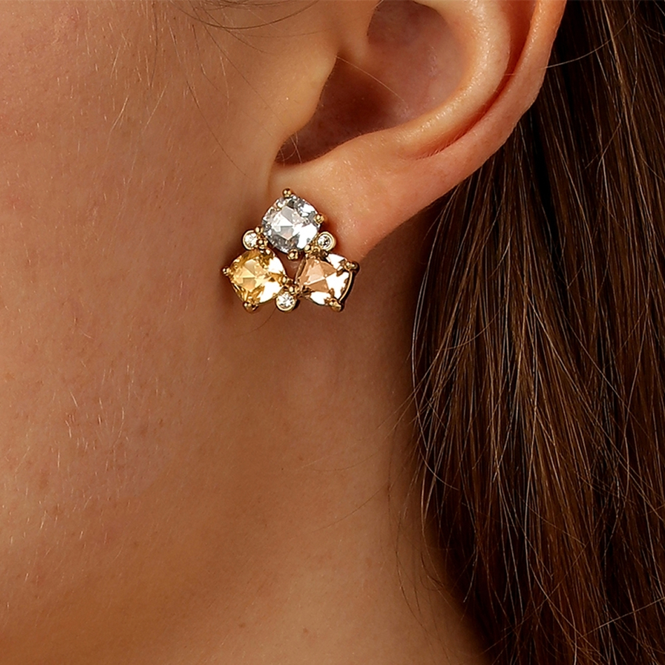 Серьги Dyrberg Kern VIENA SG PEACH 420100