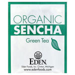 Eden Foods, органический сенча, зеленый чай, 16 чайных пакетиков, 24 г (0,84 унции)