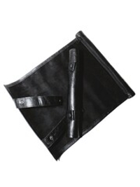 Пенал-скрутка для хранения игральных костей (чёрный)