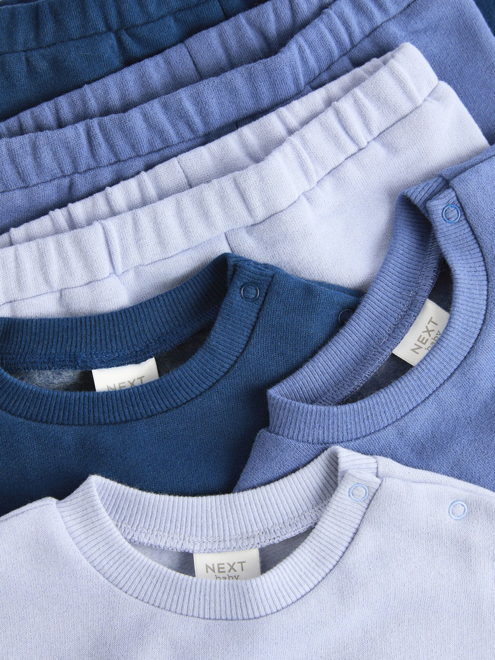 Толстовка и спортивные брюки в комплекте для малышей Next Q96-759, 3 шт., Синий