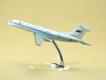 Модель самолета Ту-134А с антенной БУС (М1:100, Тихоокеанский флот России)