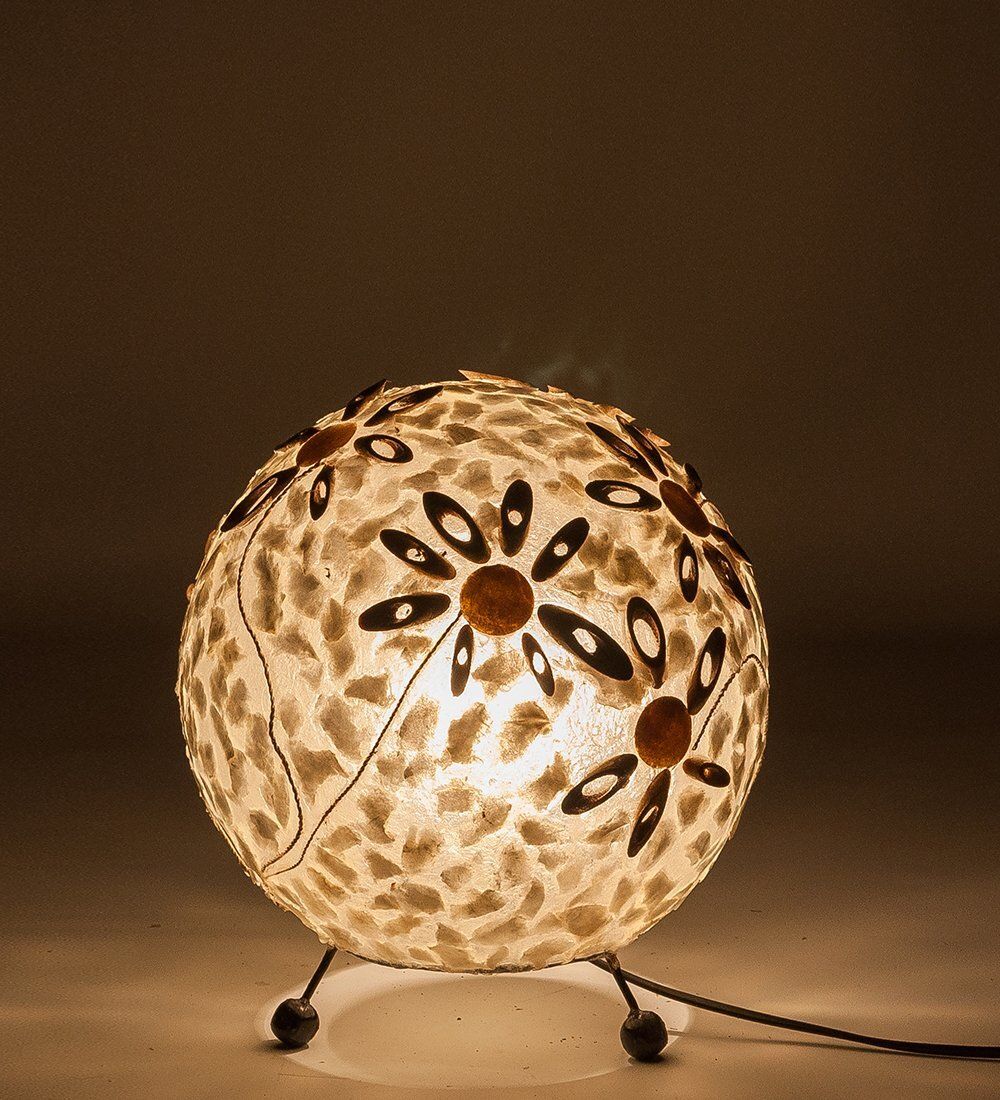 Decor and Gift 34-017 Светильник из перламутра «Яйцо дракона» мал. - Вариант A