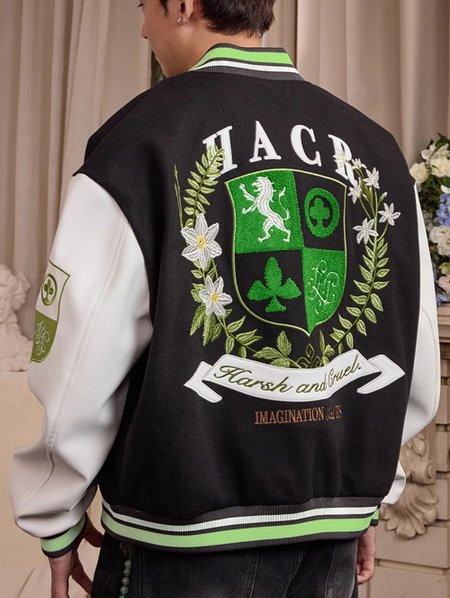 Бомбер HARSHandCRUEL "Academy" Varsity Jacket