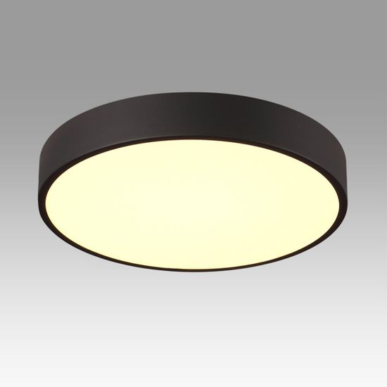 7756/36L MITRA LED SN 539 Светильник металл/акрил/черный LED (30Вт+6Вт) 3000K+3000K D400 IP20 подсветка QUASAR