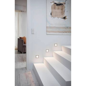 Светодиодный встраиваемый светильник для лестниц 2W 3000K 96902 серебряный ZARATE Eglo