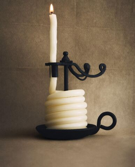 Zara Home - Набор ароматических свечей и подсвечников, 105 г