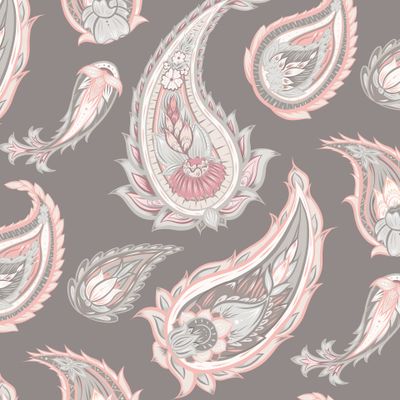 Нежный пейсли узор