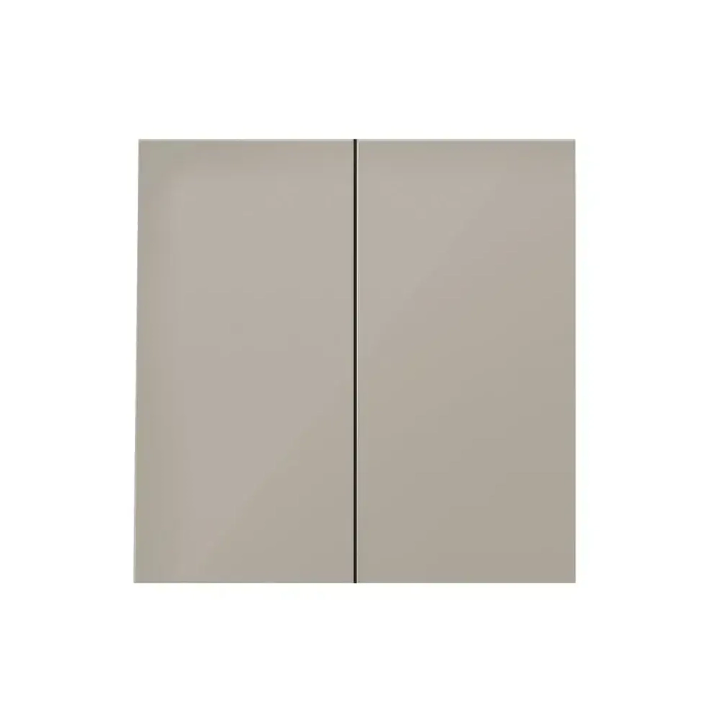 Клавиша двойная для выключателя Donel R98, матовый кашемир, DA29535 без механизма.