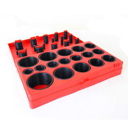 WDK-214042 Набор уплотнительных колец резиновых, черные, 419 шт.