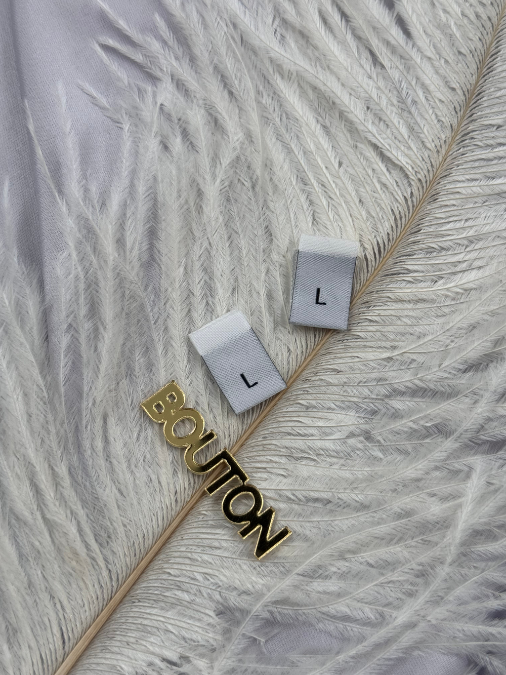 Размерник белый "L" 14 мм