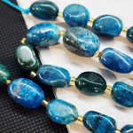 Апатит, крупная галтовка, 10-15 мм, камни овалы бочонки, штучно