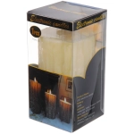 Сувенир с подсветкой «Свеча - Crystal» 7,5*12,5 см (работает от батареек 3 ААА)