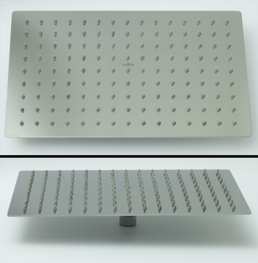 Лейка тропическая  20х30 прямоугольный  (ХРОМ)  ViEiR (20/1шт)