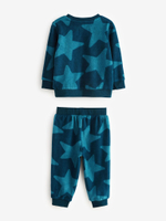 Пижама флисовая для мальчика Next N27-782, Синий