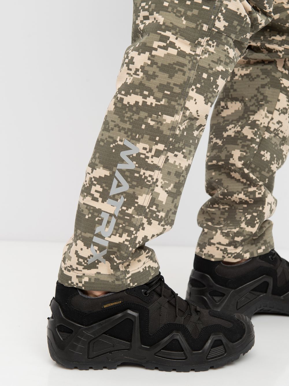 Костюм летний Матрица ткань Смесовая Рип-Стоп цвет 128/2 (светлый пиксель)