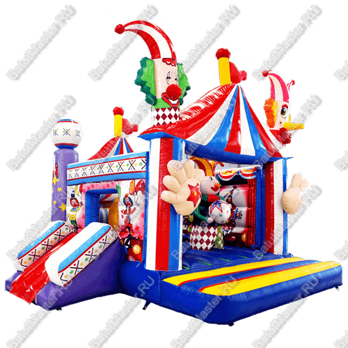 Коммерческий надувной батут "Цирковое представление"